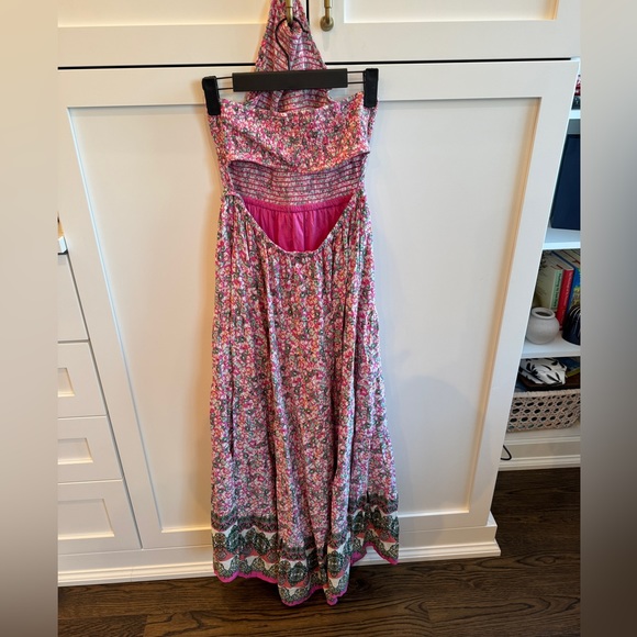 Floral Print Maxi Dress - Sz Small - Picture 3 of 5